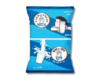 Farm Fresh UHT Milk 200ml ৳30  Per Piece