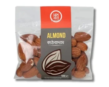 Shwapno Kath Badam (Almond) 100gm ৳237  Per Piec