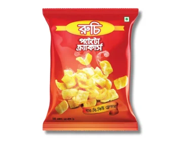 Ruchi Potato Crackers BBQ Chips 25(±)3gm