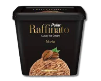 Polar Raffinato Mocha Ice Cream 1Ltr.