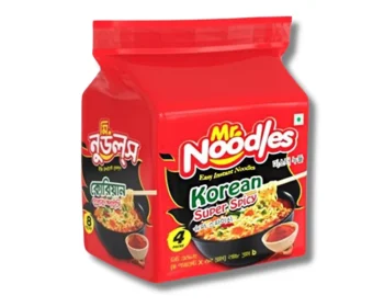 Mr. Noodles Korean Super Spicy 248gm ৳110  Per Piece