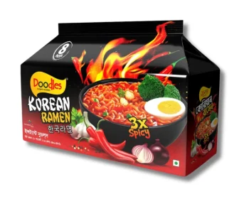 Doodles Korean Ramen Spicy Noodles 496gm ৳210  Per Piece