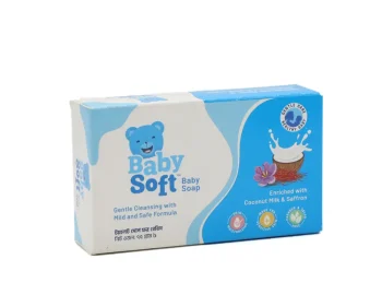 Baby Soft Baby Soap Coconut Milk & Saffron 75gm