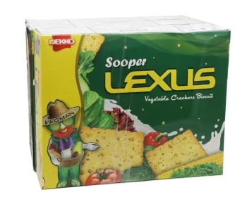 Dekko Sooper Lexus Vegetable Cracker Biscuit 180gm (Buy2 Get1 Free)