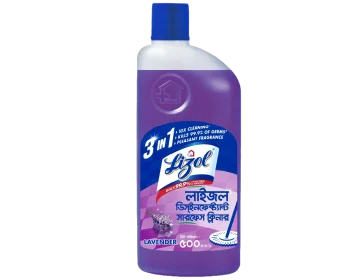 Lizol 3in1 Disinfectant Surface Cleaner Lavender 500ml
