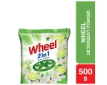 Wheel Clean & Fresh 2in1 Detergent Powder 500gm