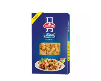 Kolson Macaroni Assorted Pack 500gm ৳120  Per Piece