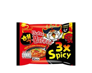 Samyang Buldak 3X Hot Ckn.Ramen 140gm KR ৳190  Per Piece