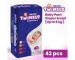 Savlon Twinkle Baby Pant Diaper S 42Pcs
