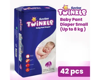 Savlon Twinkle Baby Pant Diaper S 42Pcs