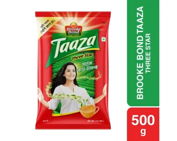 Taaza Three Star Black Tea 500gm ৳250  Per Piece