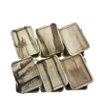 Areca Leaf Food Container with Lid 6 pcs
