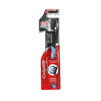Colgate Slim Fit Charcoal Soft Toothbrush each