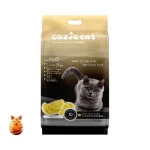 Coziecat Premium Cat Litter Lemon Clumping 10 ltr