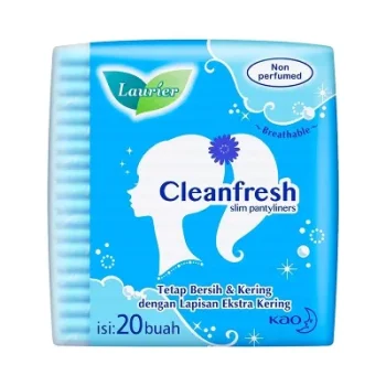 L17 Laurier Panty liner Cleanfresh Non Perfumed 20 pcs