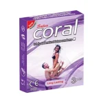 L3 Coral Long Lasting Condom (Width 52 ± 2 mm) 3 pcs