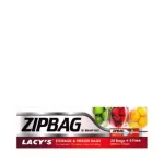 Lacy's Zipbag Quart Size 200 x175 mm (25 pcs) each