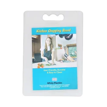 Npoly Kitchen Chopping Board (White) 33.5 cm each