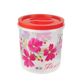 Npoly Printed Container (Tr Pink) 10 ltr each