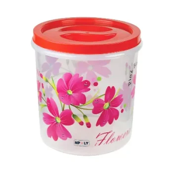 Npoly Printed Container (Tr Pink) 15 ltr each