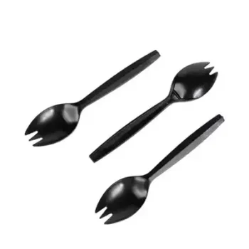 One Time Plastic Fork Spoon 100 pcs