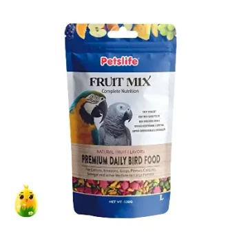 Petslife Fruit Mix Pellets For Parrots 150 gm