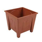 RFL TEL Square Flower Tub (Rose Wood) 12 inch each