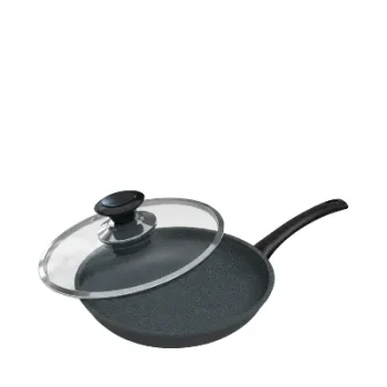 RFL Topper Nonstick Marble Coated Fry Pan With Lid 24 cm each