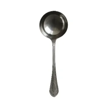Stainless Steel Round Spoon Medium each