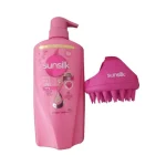Sunsilk Lusciously Thick & Long Shampoo (Free Scalp Massager) 650 ml