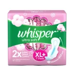 T3 Whisper Ultra Softs Air Fresh Sanitary Napkin XL+ 7 pcs