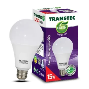 Transtec Green WW LED Bulb (Screw) 15 Watt